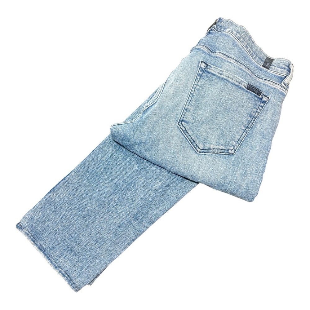 7 FOR ALL MANKIND Adrien Luxe Sport Light Blue Slim Fit Jeans